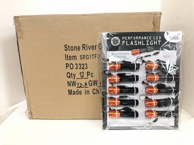 SRG PERFORMANCE LED FLASHLIGHT SRG1TFD 12 CARDS OF 10 (1 of 2)