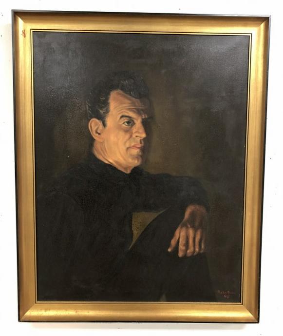 O/C PORTRAIT OF GENTLEMAN SIGNED ROBERTSON & DATED (1 of 6)