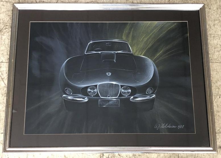 A J HOLSHEIMER PASTEL (B 1938) NETHERLANDS-  OF A (1 of 3)