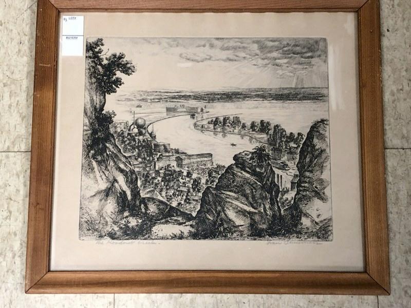 IVAN SUMMERS (1889-1964) SIGNED PRINT TITLED THE (1 of 4)