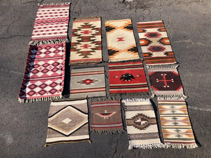 (12) SMALL VINTAGE INDIAN & MEXICAN WESTERN MOTIF SMALL (1 of 11)