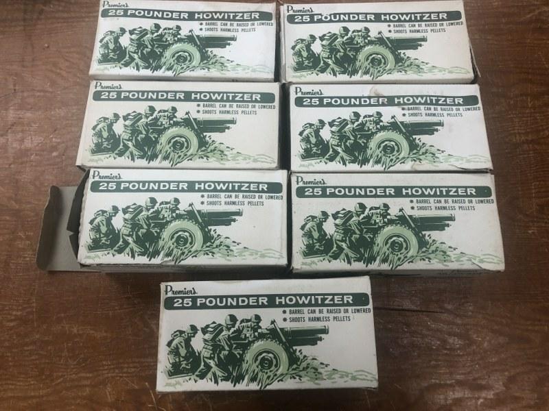 (7) NOS PREMIER'S 25 POUND HOWITZER, SHOOTS PELLETS. (1 of 6)