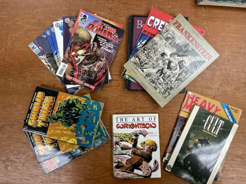 BERNI WRIGHTSON ESTATE COMICS/GRAPHIC NOVELS. ALL BOOKS (1 of 10)