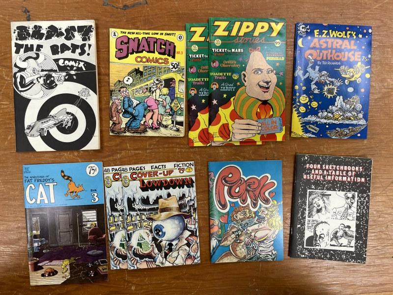 10 UNDERGROUND MINI COMICS R CRUMB ART SPIEGELMAN. THIS (1 of 11)