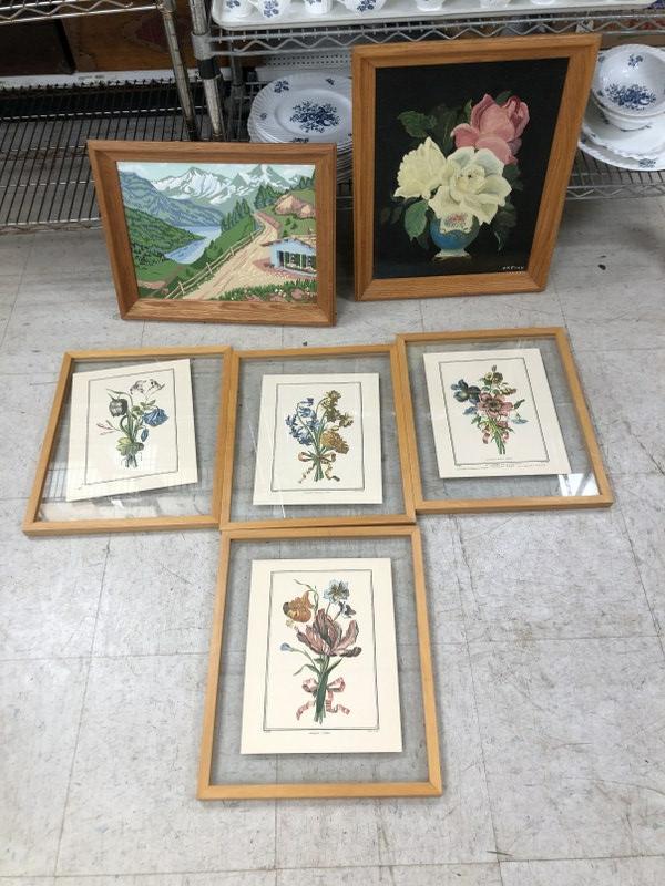 (6) PCS. MISC. ESTATE ARTWORK & PRINTS TO INCLUDE - O/B (1 of 6)
