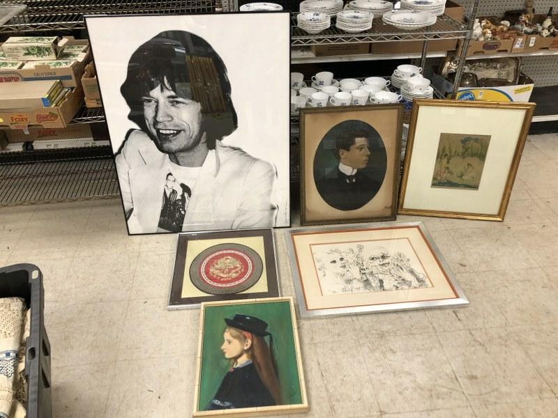 (6) MISC. FRAMED PCS. FROM WOODSTOCK, N.Y. HOME OF (1 of 9)