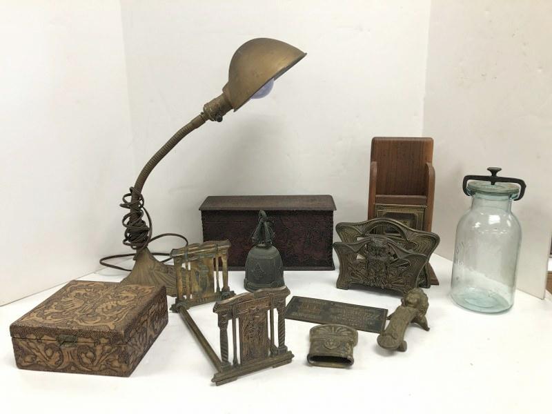 Mics. Estate lot of old goods to include millville (1 of 12)