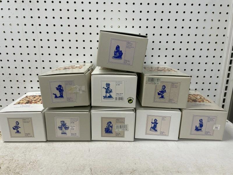 Lot of 9 M.J. Hummel figurines in box. Everything in this lot is in box and figurines are in (1 of 6)