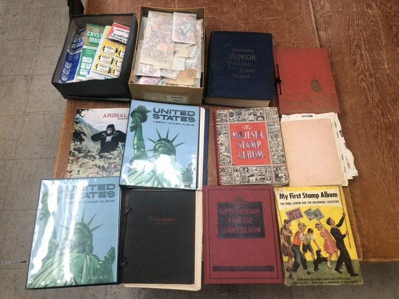 Big lot estate STAMPS, United States & Foreign, from local estate, started as a child in to young (1 of 20)
