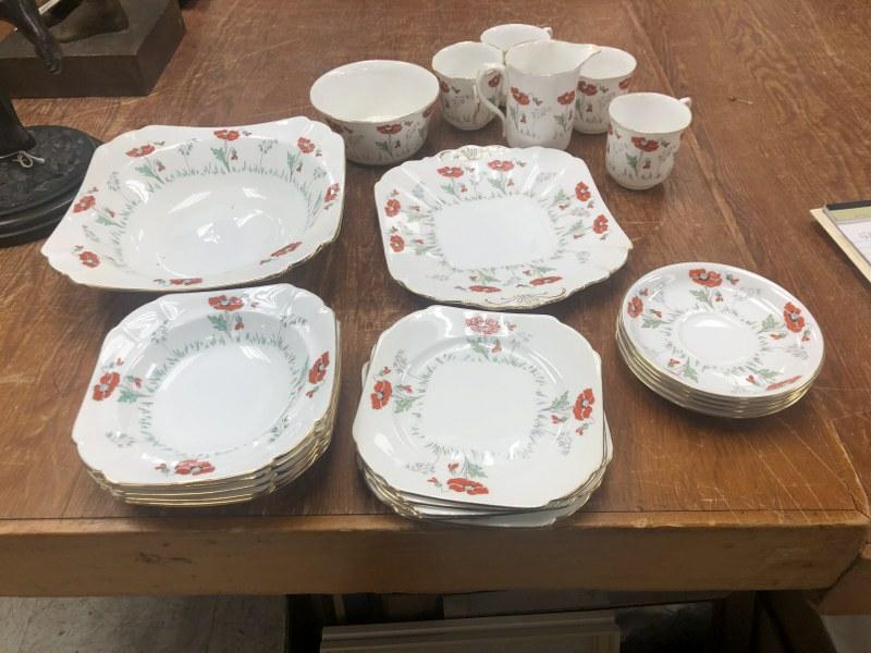 (23) pcs. Shelley china as pictured, good condition to this lotâ€¦ (1 of 4)