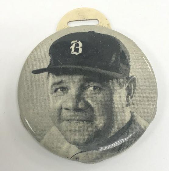 Babe Ruth circa 1935 score counter watch fob, in very nice estate found condition,  measures 1.75" (1 of 3)