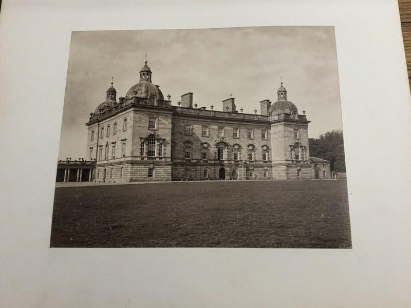 Fine 19th c photograph album with red leather covers & gold decorated details. It appears to be of (1 of 19)