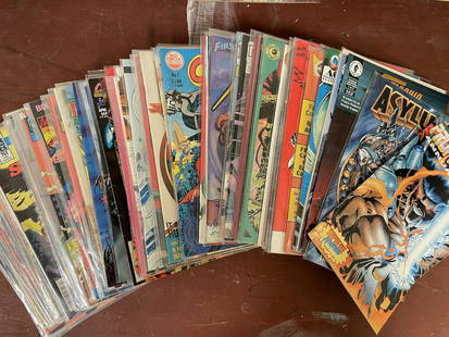 64 1980s/90s indie superhero/sci fi comics Pacific Eclipse. Lot includes Doomsday Squad #2 (with: 64 1980s/90s indie superhero/sci fi comics Pacific Eclipse. Lot includes Doomsday Squad #2 (with John Byrne & A Daniel Clowes Lloyd Llewellyn story), The Twisted Tales of Bruce Jones #1, Jack Kirbyâ�