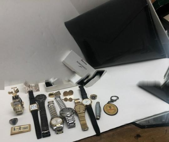 Estate dresser drawer items- (2) Concorde corkscrews in boxes, Concorde sealed portfolio, sterling (1 of 14)