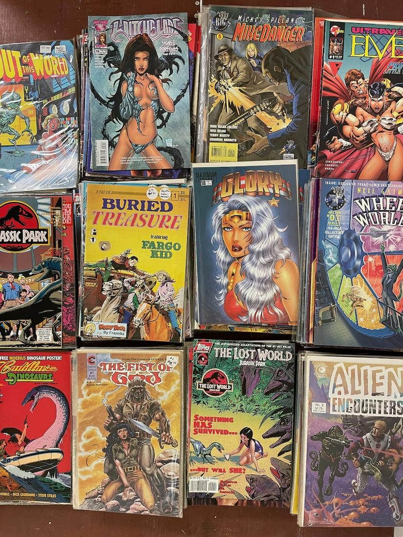 450+ 1980s and 90s indie comics Topps Dark Horse. Dozens of titles, hundreds of books. Publishers (1 of 4)