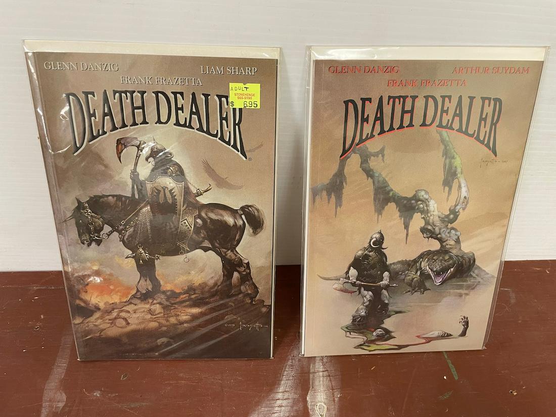 Frank Frazettaâ€™s Death Dealer 1-4 Glenn Danzig. From the minds that brought you barbarians (1 of 4)