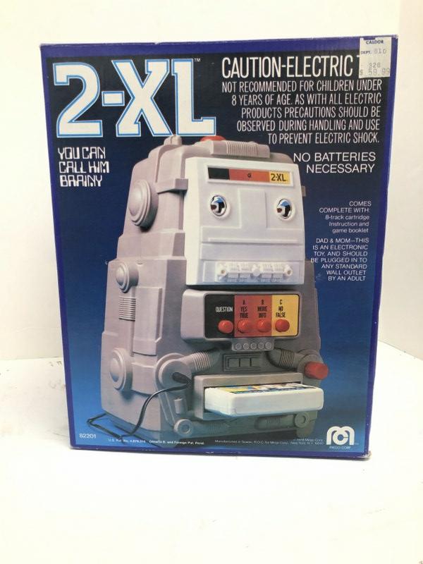 Mego Corp. 2-XL Robot in original box and packing, copyright 1978, from local estate. (1 of 5)