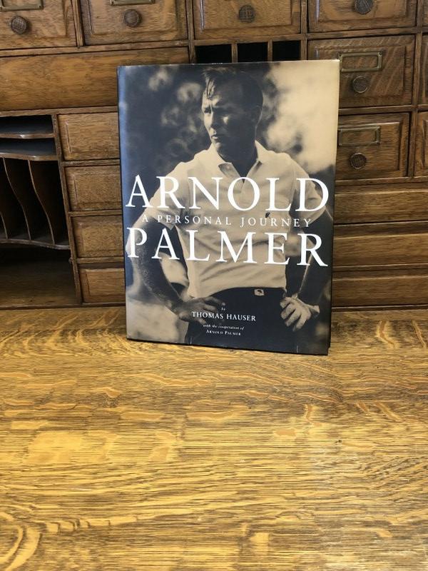 Arnold Palmer signed book titled ( Arnold Palmer A Personal Journey ) inscribed To Clyde, Best (1 of 2)
