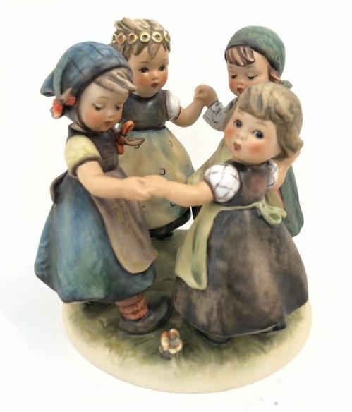 6.75" Hummel 348 Ring Around The Rosie figurine, in fine estate condition.  From estate collection (1 of 2)