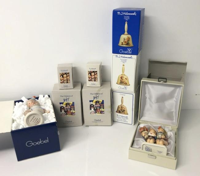 (9) misc. boxed Hummels from local estate collection, as pictured, all in fine condition. Includes (1 of 10)