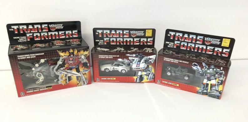 (3) TRANS FORMERS unopened in original packaging, circa 1984, lot includes AUTOBOT AGENT JAZZ, (1 of 5)