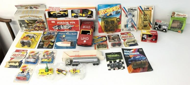 Big lot vehicles all but a few not in unopened blister packs or packaging. Includes Snoopy die (1 of 15)