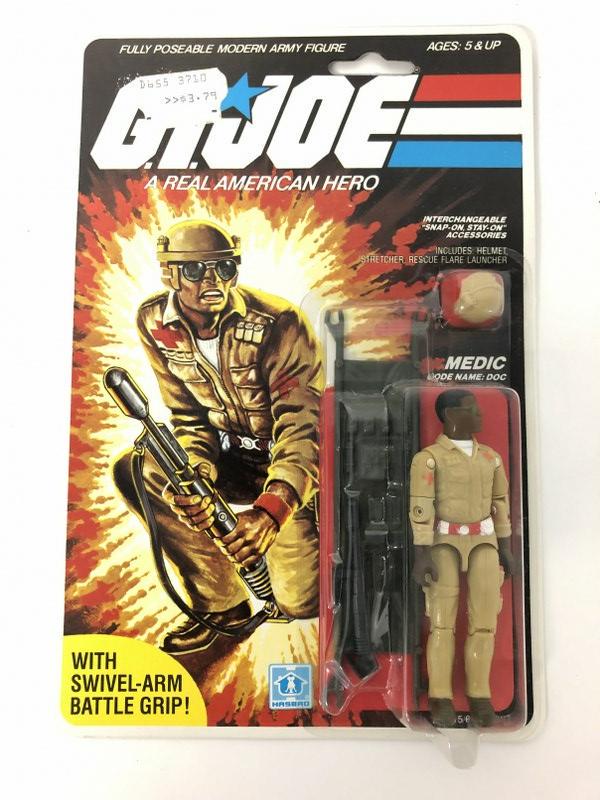 G I Joe unopened action figure MEDIC Code Name Doc, 1983. IDEAL Team America and their Super Stunt: G I Joe unopened action figure MEDIC Code Name Doc, 1983. IDEAL Team America and their Super Stunt Dirt Bike, 1982, in unopened box. We are selling an attic find of 1970's and 80's toys, all were pack