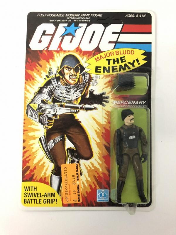 G I Joe unopened action figure 1983, MERCINARY, Code Name Major Budd.   IDEAL Team America and their (1 of 2)