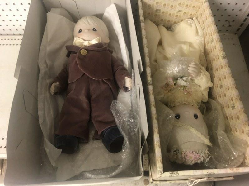 PRECIOUS MOMENTS DOLL E7267B CUBBY and  PRECIOUS MOMENTS DOLL E7267G TAMMY (1 of 3)