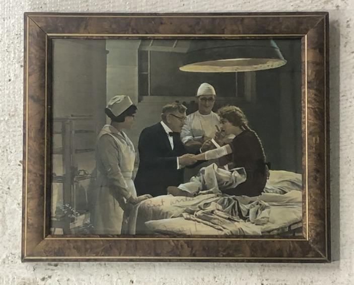 Mary Pickford Hand Painted , inscribed ( Best Wishes to Bellows, Sincerely Mary Pickford), colored (1 of 4)