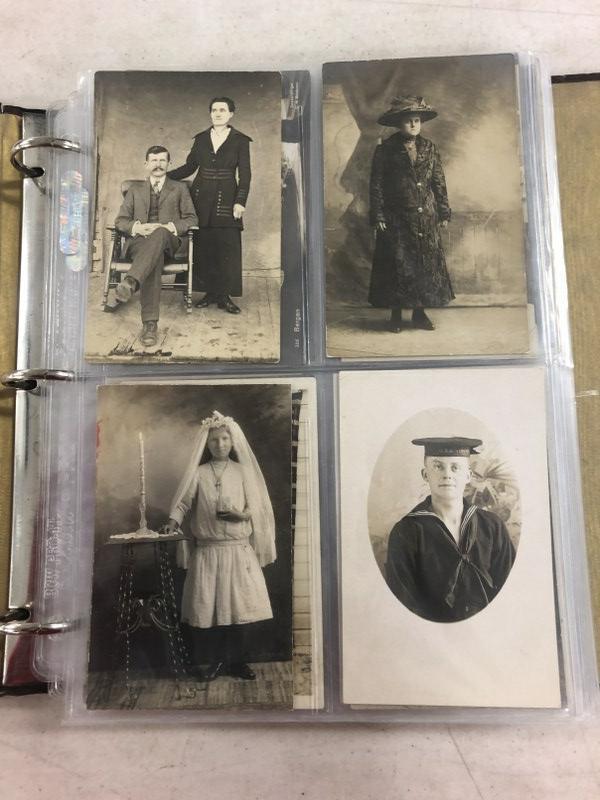 (180) postcards, nearly all RPPC from the Robert Bogdan collection. (1 of 11)