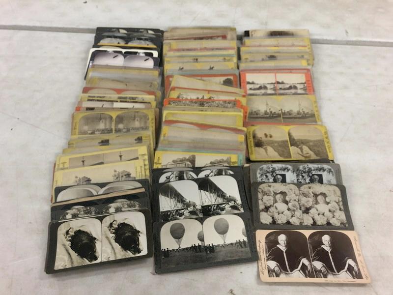(170) stereoviews plus a few cabinet cards, etc. Baltimore, Florida, Aviation, NYS, etc. (1 of 9)