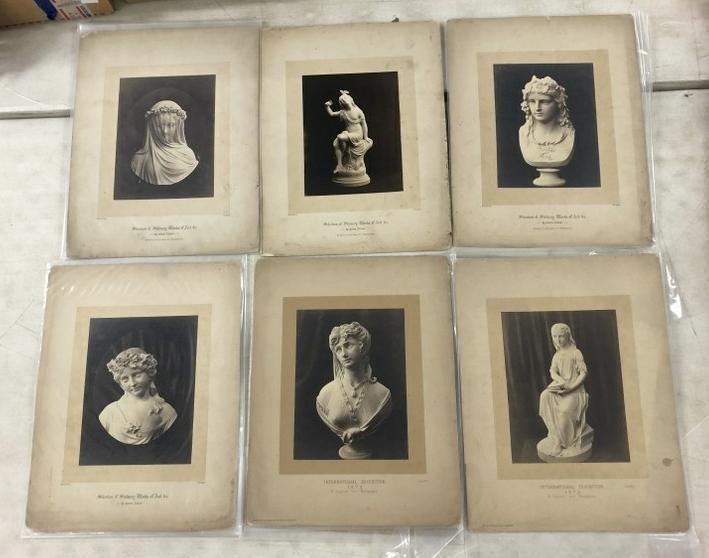 6 albumen print photographs by William England, each 8â€ x 6â€ on 15â€ x 11.5â€ boards. These (1 of 7)
