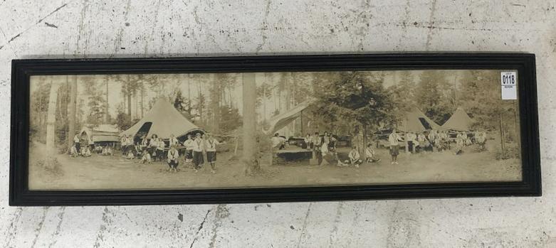 Panoramic Photograph. [Camp Puckwana, ME]. Kahill Photo Studios, Philadelphia, PA & Portland, (1 of 3)