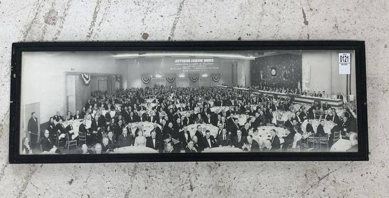 Panoramic Photograph. [Harry S. Truman]. Schutz, Washington, DC, photographer. Jefferson-Jackson (1 of 4)