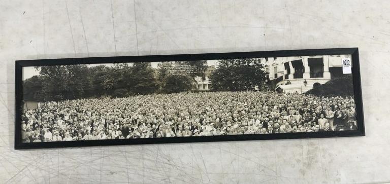 Panoramic Photograph. [Franklin D. Roosevelt]. Schutz, Wash. DC, photographer. White House Reception (1 of 7)