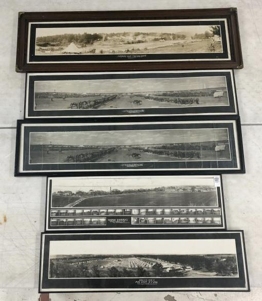 (5) Military Panoramic photographs by H M Beach, Fort Plain,N.Y. -  [Military]. H.M. Beach, (1 of 6)