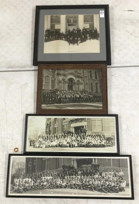 (4) Panoramic Photographs ( class groups )- [Hamilton College]. Students at Hamilton College.: (4) Panoramic Photographs ( class groups )- [Hamilton College]. Students at Hamilton College. Clinton, NY. 16" x 18." - [Edmunds High School, Burlington, VT]. McAllister, Burlington, VT, photographer.