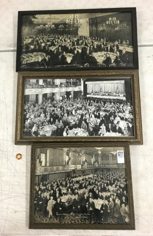 (3) Panoramic Photographs -  [American Electrochemical Society]. R.W. Johnston Studios of (1 of 1)