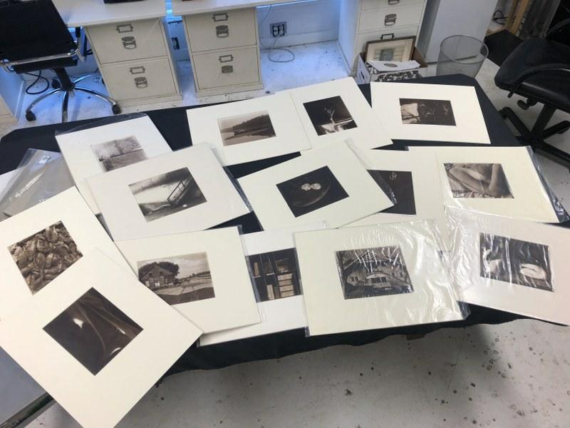 Robert J. Steinberg (b 1948) (14) matted photographs, matted, several loose in mats, measure approx. (1 of 12)