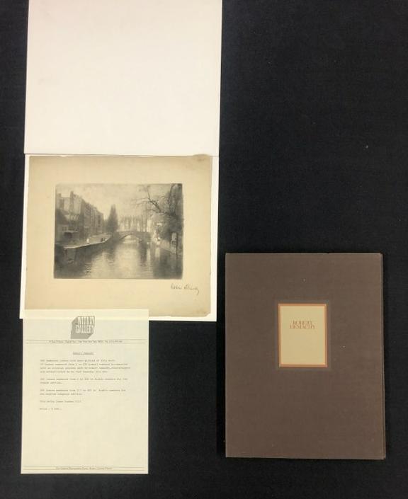 Robert Demachy portfolio 500 numbered issues were printed of this work, 12 issues were numbered I to (1 of 17)
