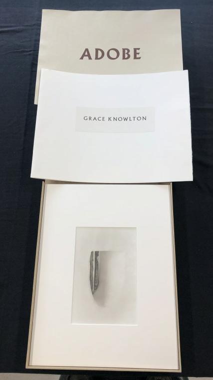 Grace Knowlton ( ADOBE ) (10 ) photographs, 1983, in fitted custom box, all photographs mounted, (1 of 13)