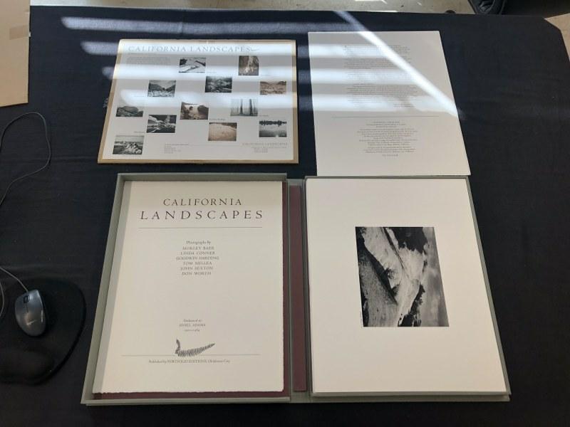 California Landscapes Limited Edition Photograph portfolio, limited to 30, which all will be sold, (1 of 19)