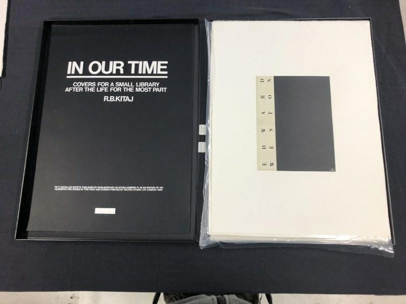 R B Kitaj IN OUR TIME : Partial set- (29) in the portfolio, Covers for a small library after the (1 of 14)