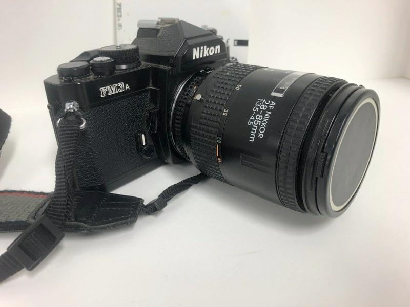 Nikon FM3A 35 mm camera, from local estate, in nice estate condition, from College Professor's (1 of 6)