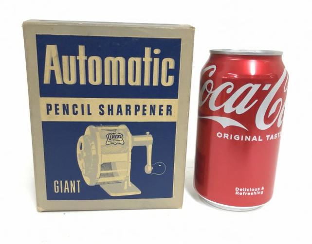 Old Automatic GIANT PENCIL SHARPENER (MIB), from local estate. (1 of 4)