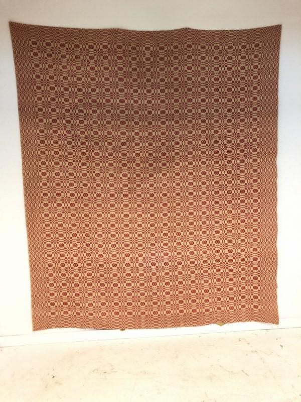 Early handmade coverlet ( woven by the Goodwin Guild - label in corner, as pictured ). From Hudson (1 of 3)