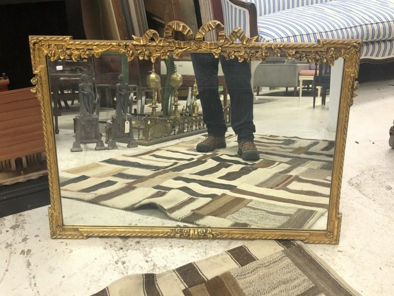 Circa 1920's gold decorative mirror, from nice estate in Hudson Valley, very nice original (1 of 1)