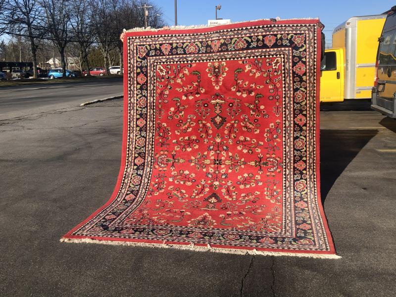 Nice handmade oriental wool carpet, from NYC weekender's home, nice pattern, from nice non smoking (1 of 2)