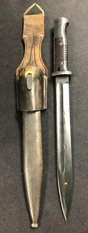 KARL EICKHORN German Bayonet with sheath, in very nice found estate condition. Bayonet has many (1 of 7)